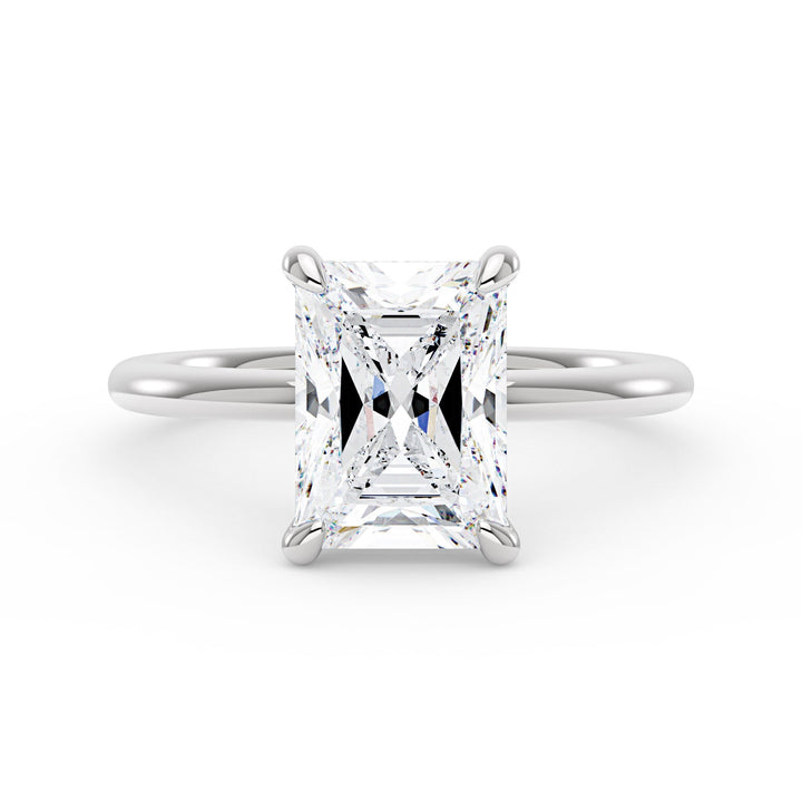 Radiant Solitaire Ring