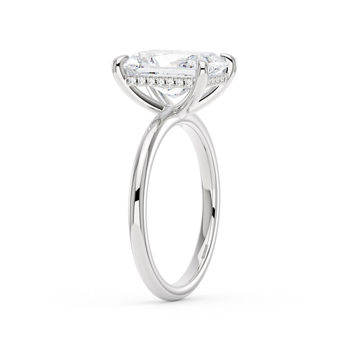 Radiant Solitaire Ring