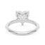 Heart Shaped Moissanite Solitaire Ring