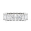 Radiant Cut Full Eternity Moissanite Wedding Band