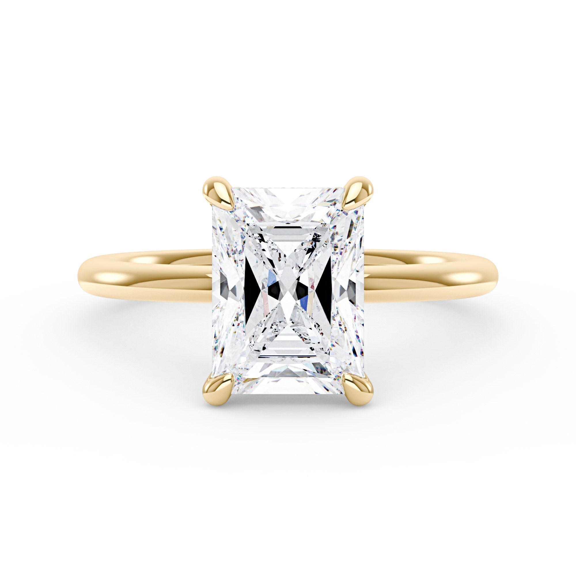 Radiant Solitaire Ring