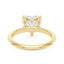 Heart Shaped Moissanite Solitaire Ring