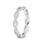 Art Deco Infinity Moissanite Pavé Eternity Band