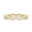 Art Deco Infinity Moissanite Pavé Eternity Band