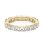 Round Cut Moissanite Full Eternity Ring