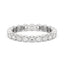 Round Moissanite Bezel Eternity Band
